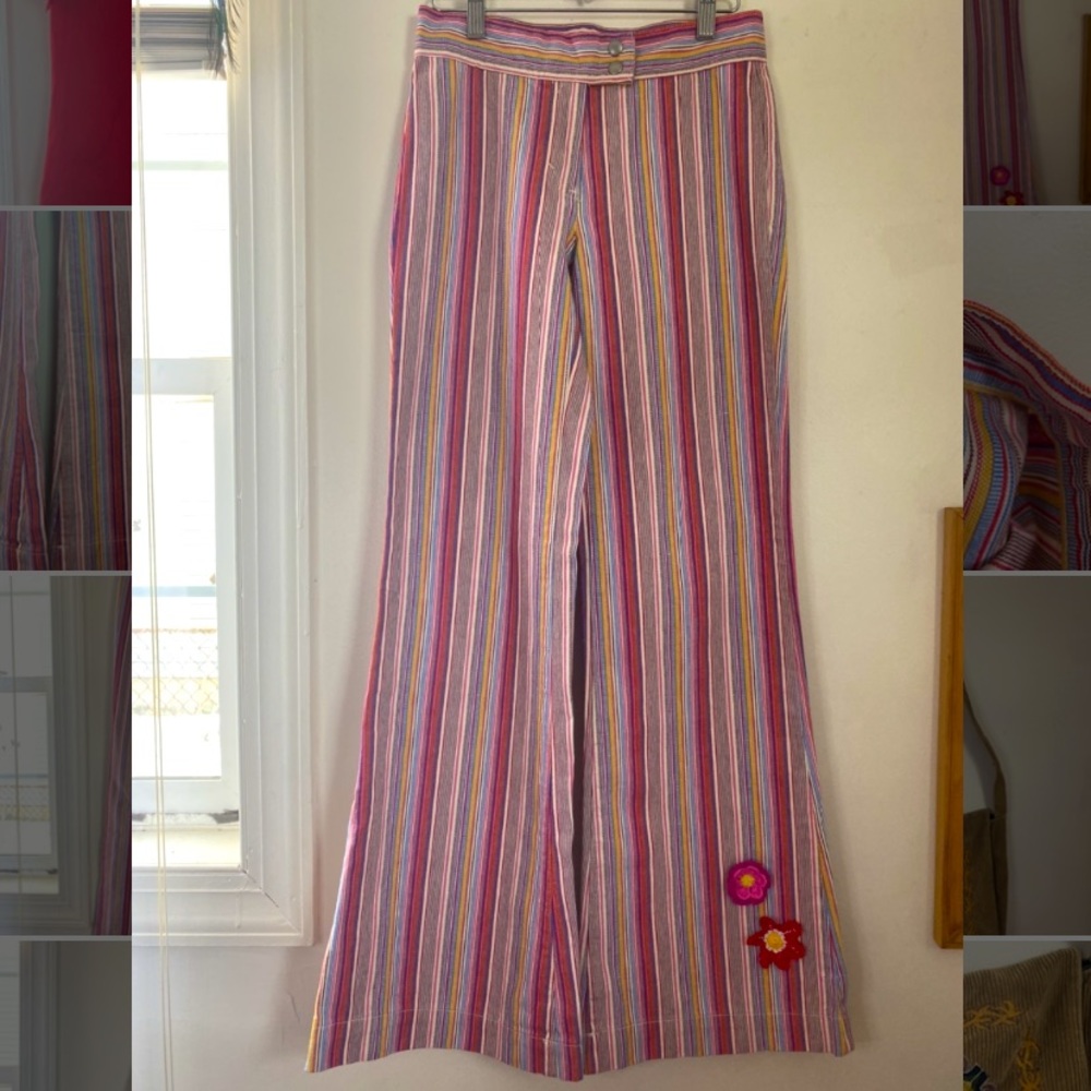 Pin Striped Bell Bottoms